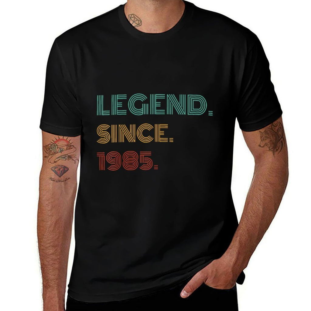 40 Years Old Legend Since 1985 40th Birthday  Trendy Pattern T-Shirt