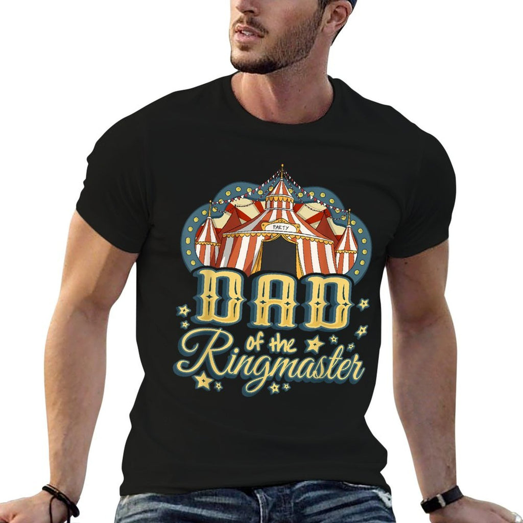 Dad of The Ringmaster - Kids Circus Theme B-Day Party  Classic T-Shirt