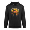 Retro NO PROB-LLAMA Gift - Vintage Llama Alpaca Gift Idea Medium-Weight Fabric Hoodie
