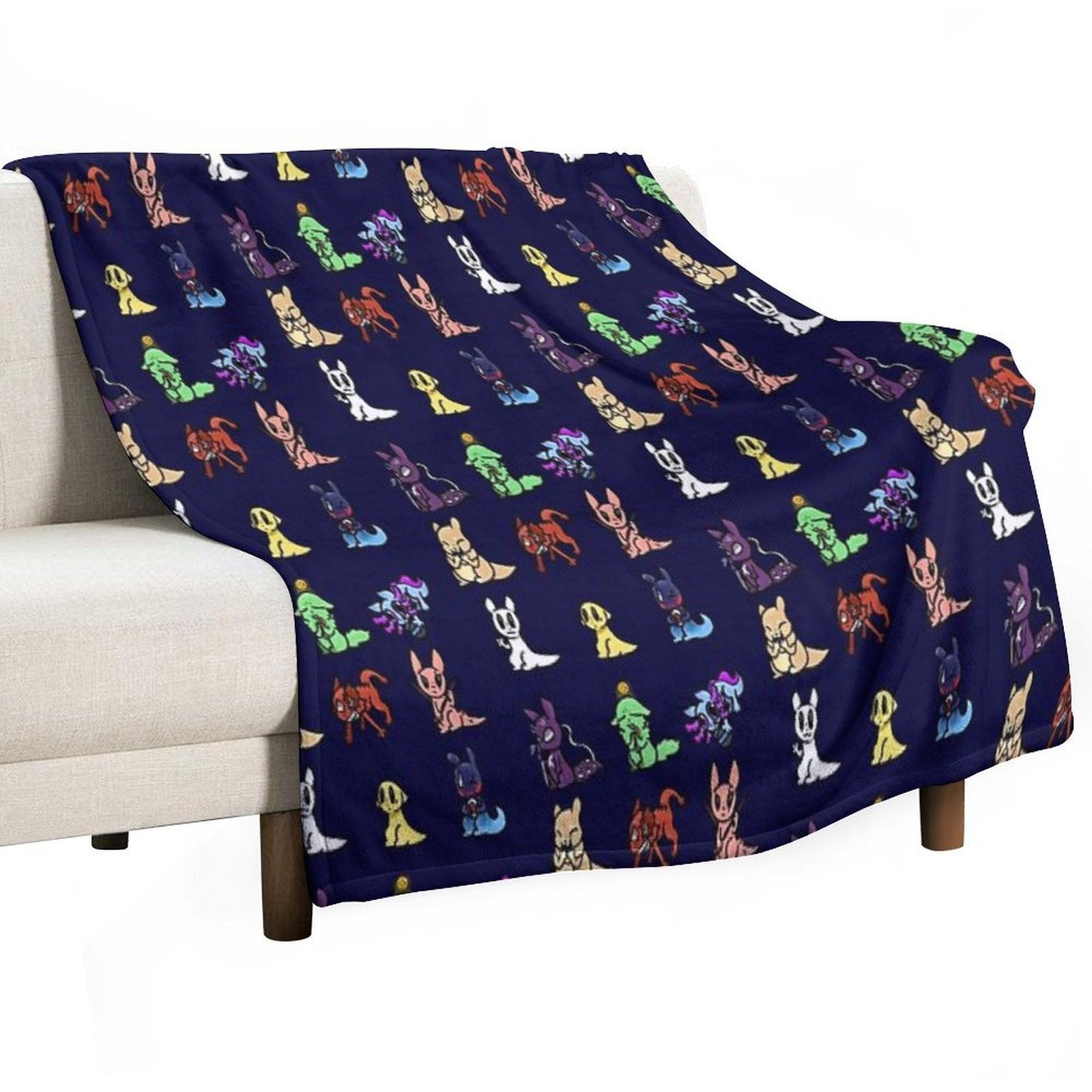 Rainworld Downpour Scugs Multi-functional Throw Blanket