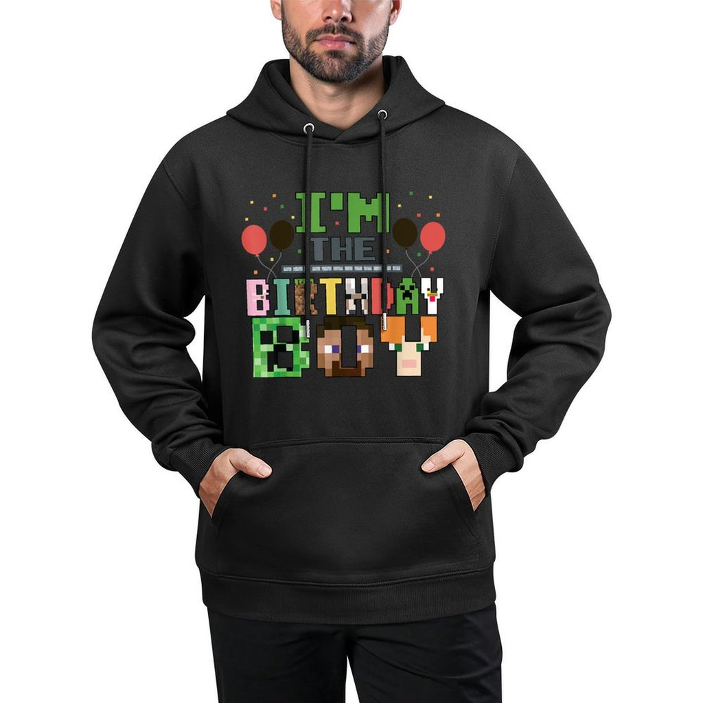 I'm The Birthday Boy Gamer Pixel Video Game Birthday Party Moisture-Wicking Hoodie