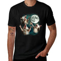 Three Possum Moon  3 Opossum Funny Weird Cursed Meme  Quick-drying T-Shirt