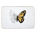Daisy Butterfly  Versatile Bath Mat