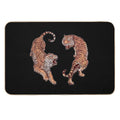 Year of The Tiger Happy Chinese New Year Yin Yang Tigers  Anti-Trip Bath Mat