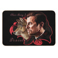 Claes Bang Dracula Wolf Painting  Stain-Proof Bath Mat