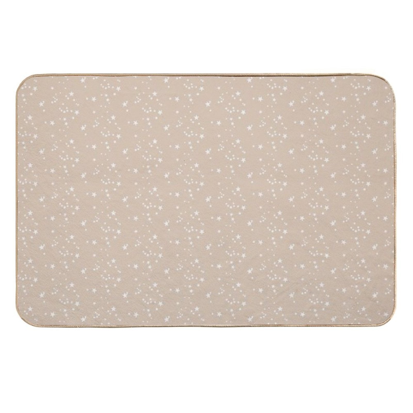 Brown Star Phone Case  Fade-Resistant Bath Mat