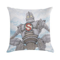 The Iron Giant Animated Movie Soft Bedroom Essential Throw Pillow