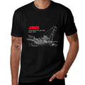 Jaws Amity Island Boat  Cotton T-Shirt