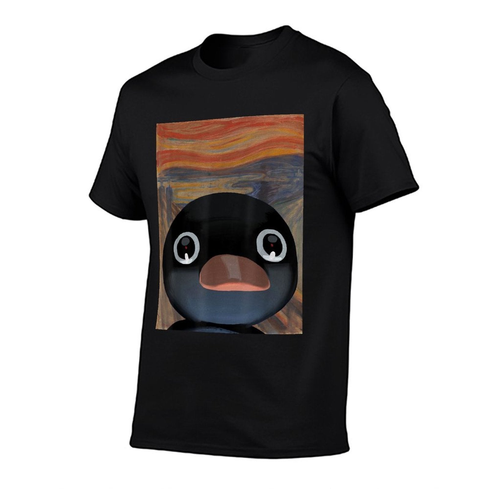 Penguin Noot Scream Funny Penguin Meme  Quick-drying T-Shirt