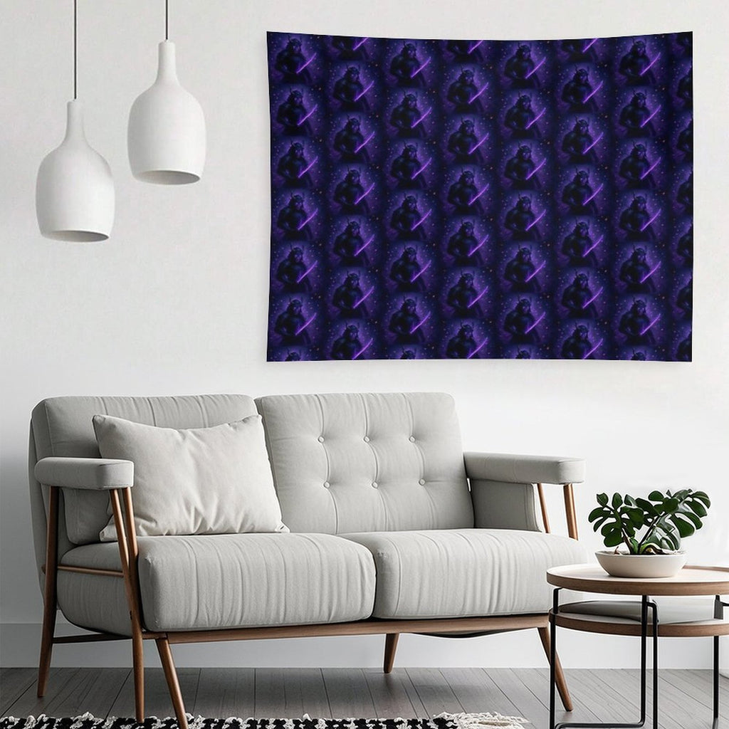 Shadow Blossom Ronin Tapestry