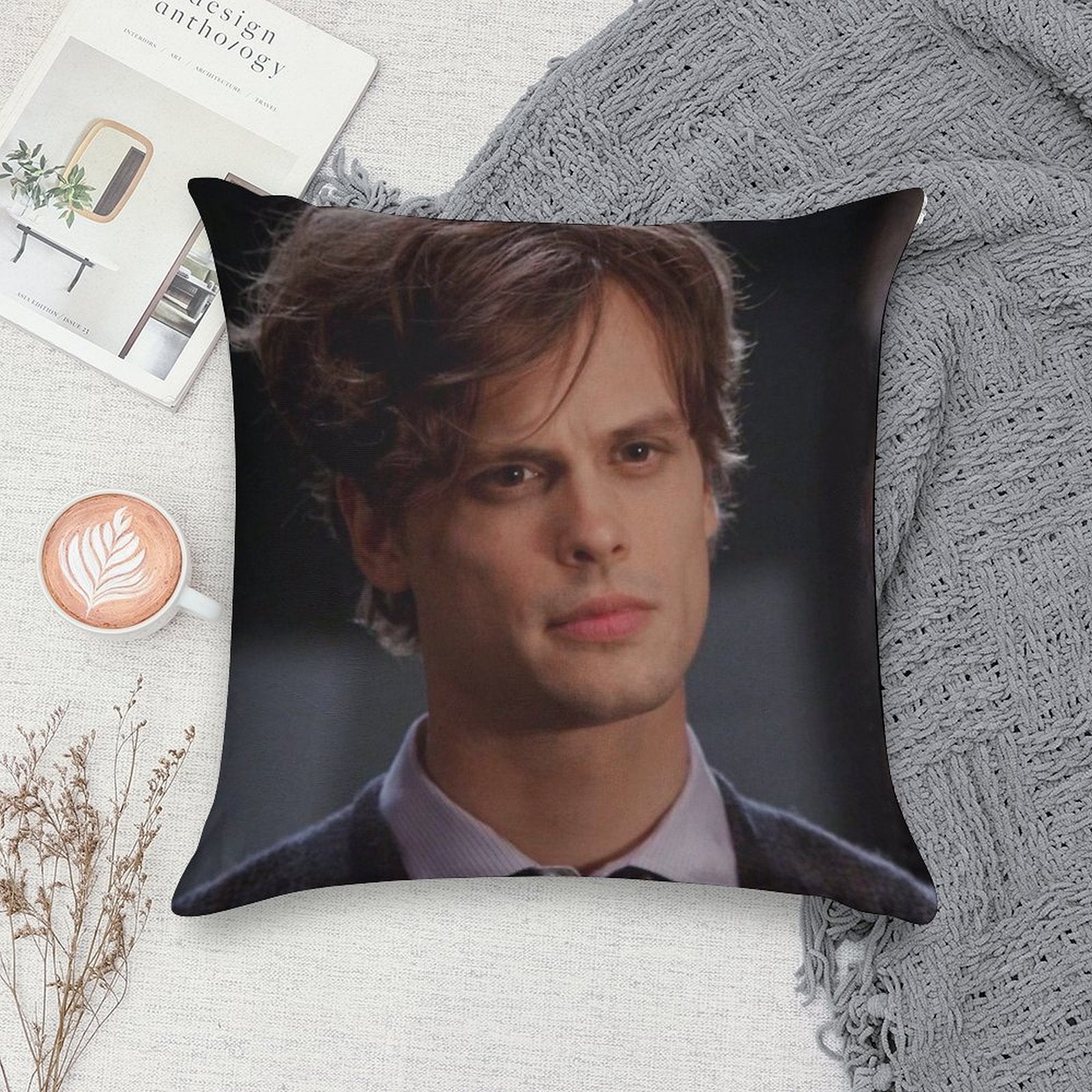 Mgg Soft Washable Throw Pillow