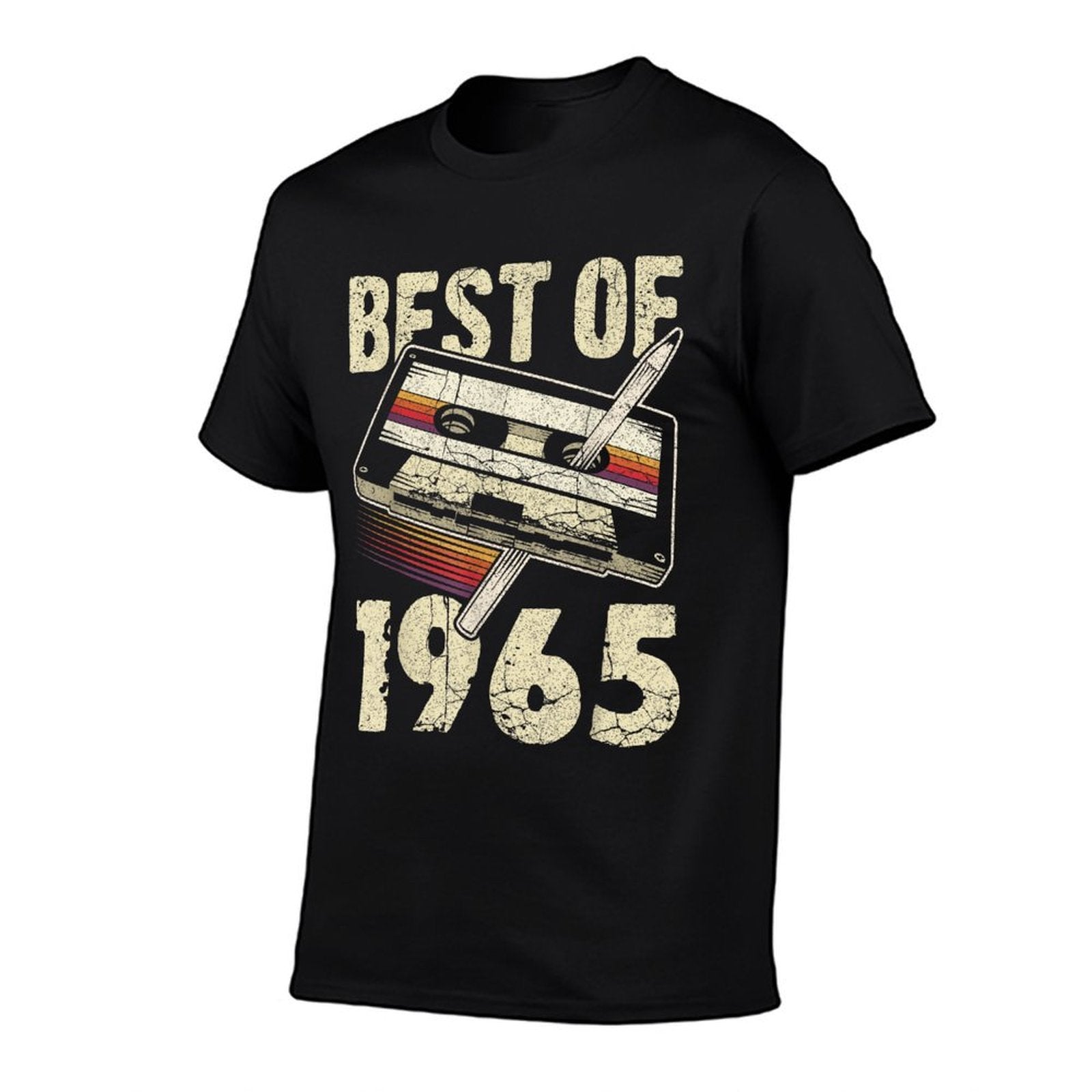 Best of 1965, Audio Cassette, 60th Birthday, 60 Years Old  Durable T-Shirt