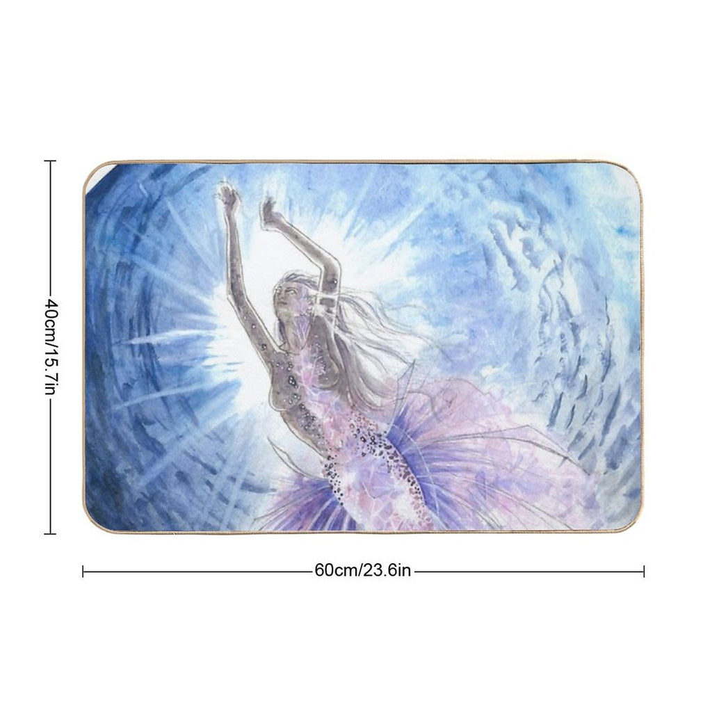 Sun Halo  Odorless Bath Mat