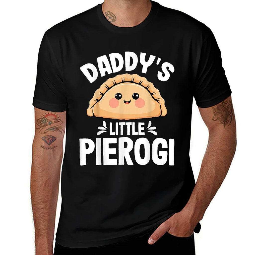 Kids Daddys Little Pierogi - Polish Pierogis Lover Dad  Durable T-Shirt
