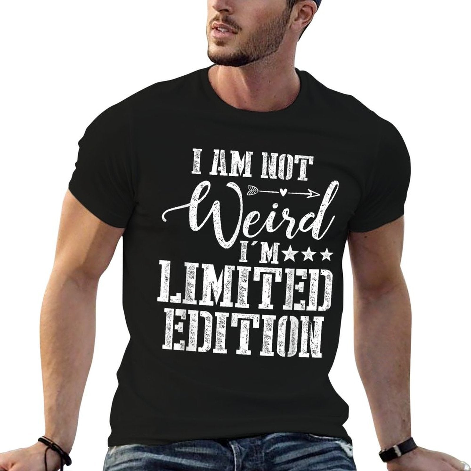 I Am Not Weird Im Limited Edition  Polyester Blend T-Shirt