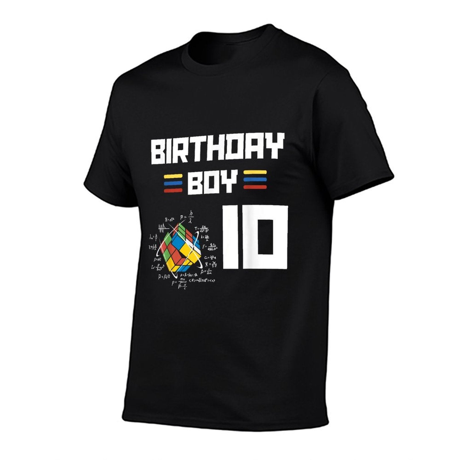 Birthday 10year Old Boy Puzzle Cube Speed Cubing 10th  Vintage-inspired T-Shirt