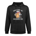 Handsome No Georgeous Washington Funny 4th Of July Fourth Medium-Weight Fabric Hoodie