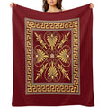 Greek Ornament (Meander) Multi-functional Throw Blanket