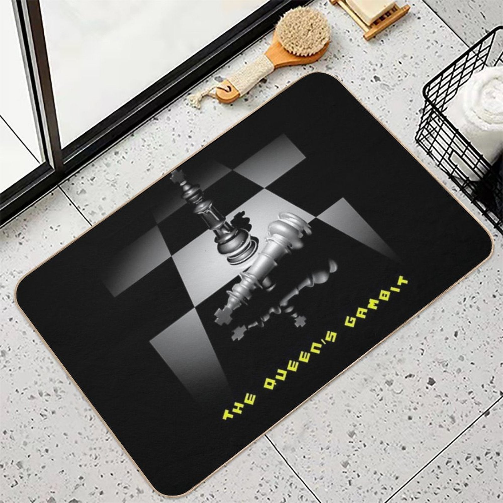 The Queen's Gambit  Dirt-Trapping Bath Mat