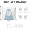 Surf Soft Durable Construction Throw Pillow