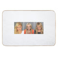 Lindsay, Paris, Nicole Mugshots  Long-Lasting Bath Mat