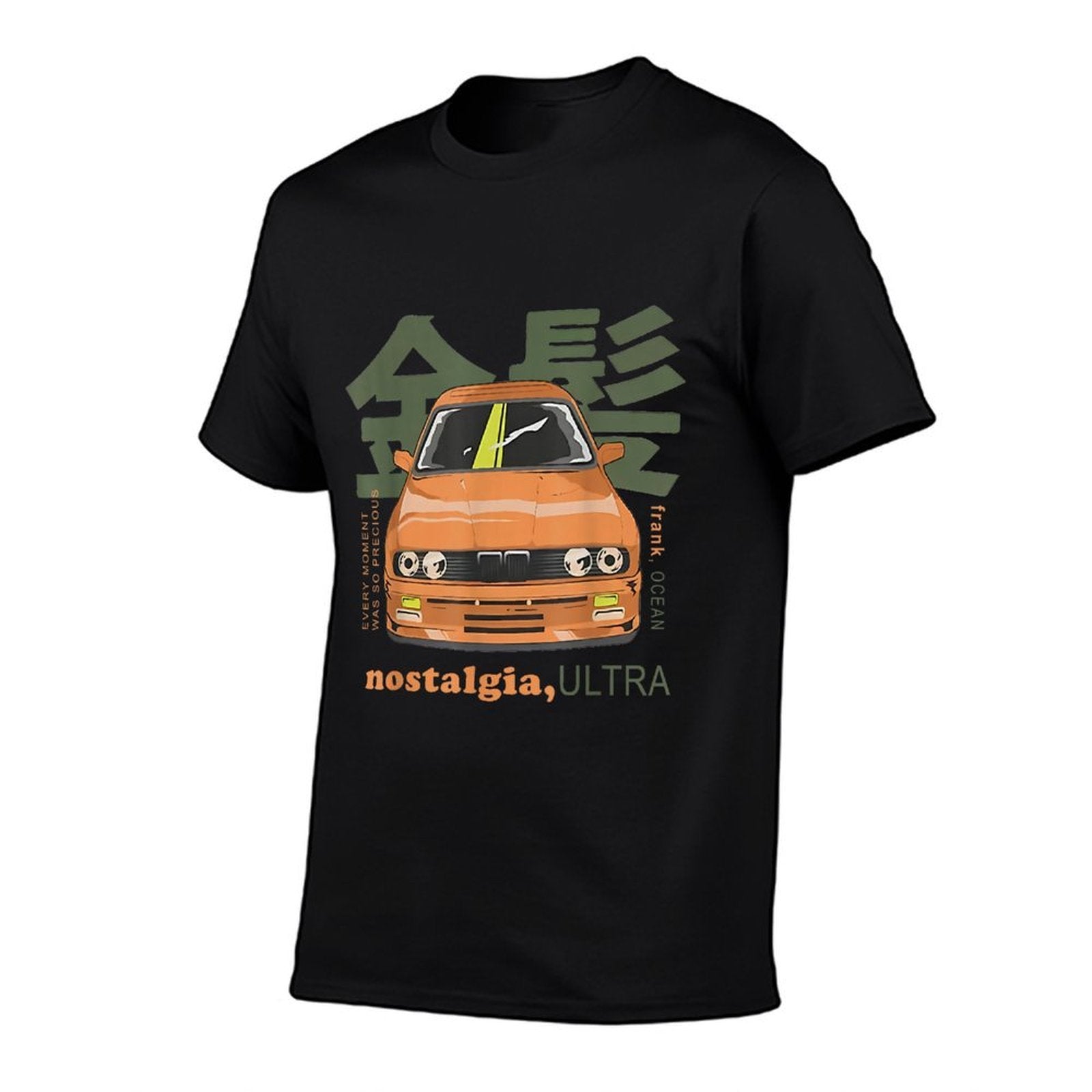 Nostalgia Ultra Car Ocean  Slim-fit Cut T-Shirt