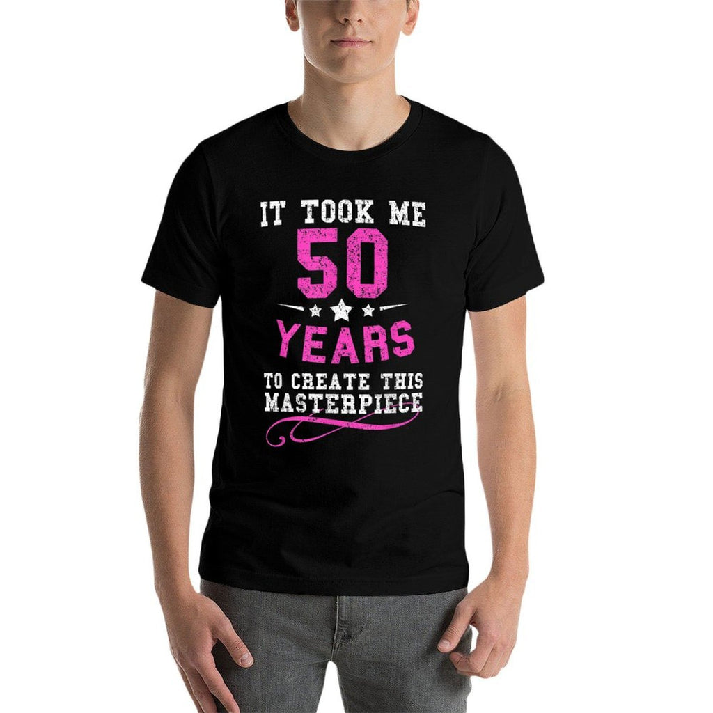 Funny 50th Birthday Gift Idea for Women  Vintage-inspired T-Shirt