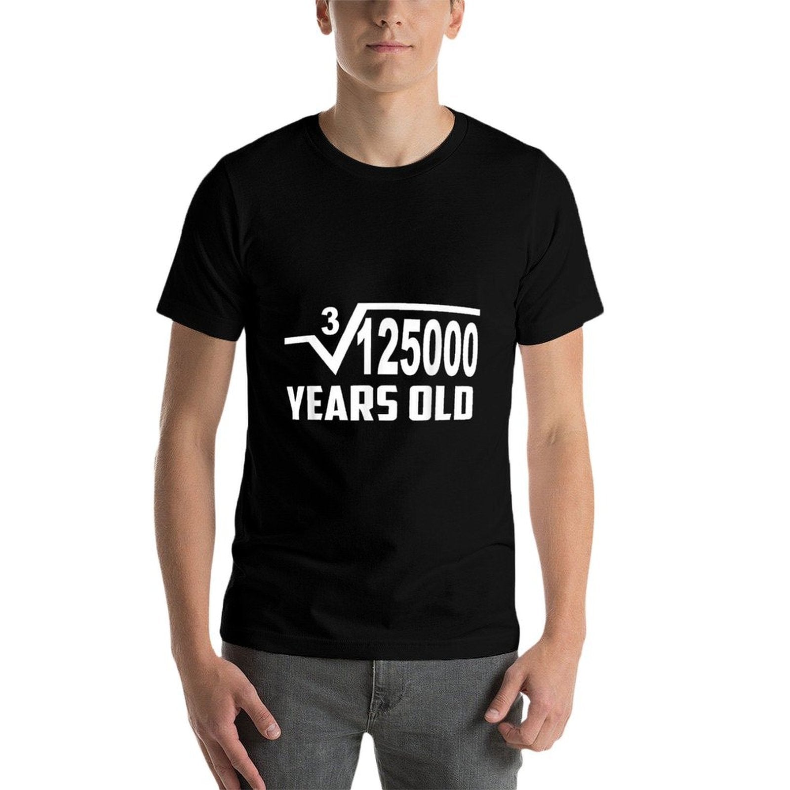 Cube Root Nice 50 Year Old Bday 50th Birthday Men Women  Quick-drying T-Shirt