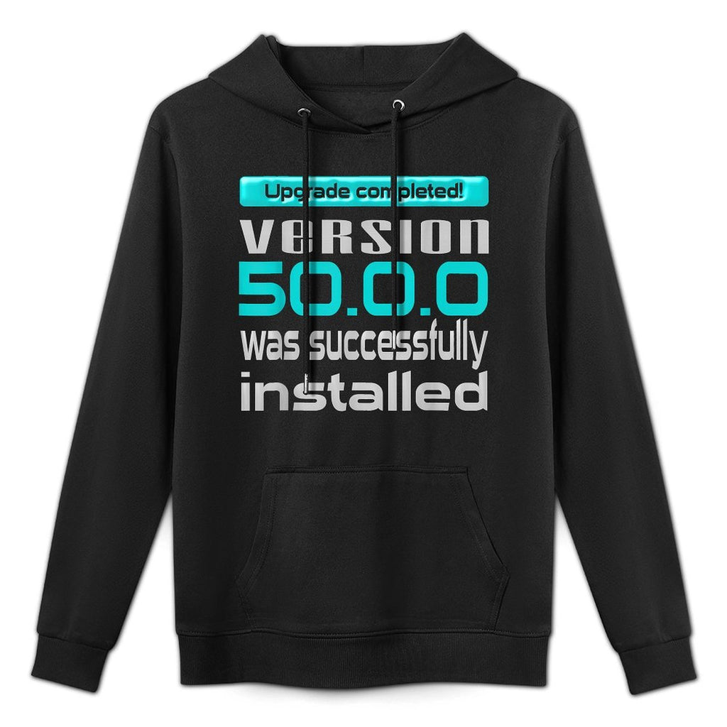 50th Birthday Gift Geek Relaxed Fit Hoodie