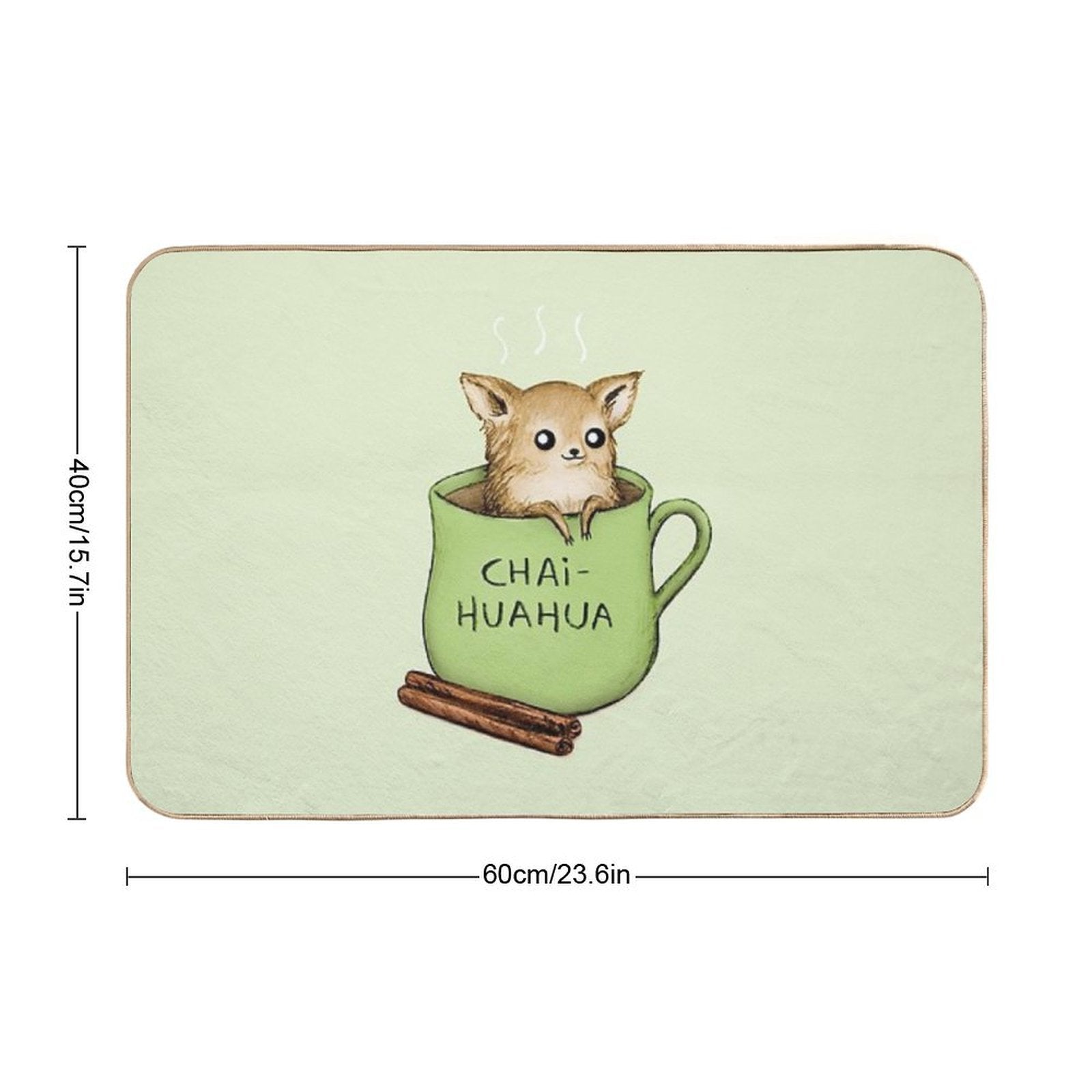 Chaihuahua  Multi-Purpose Bath Mat