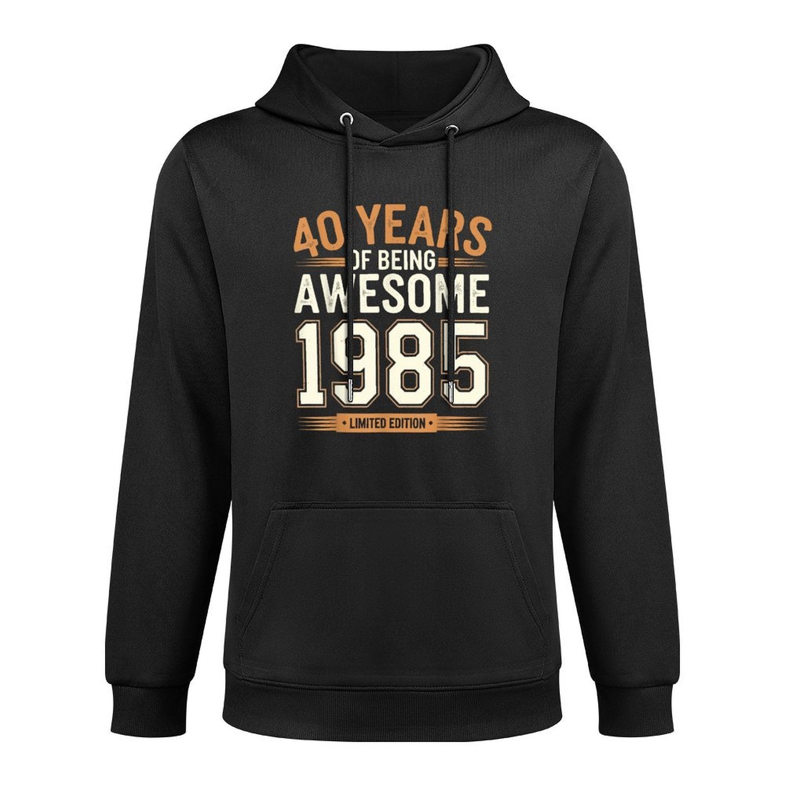 40 Year Birthday Decorations Men Gag 40yr 1985 40th Birthday Unisex Design Hoodie
