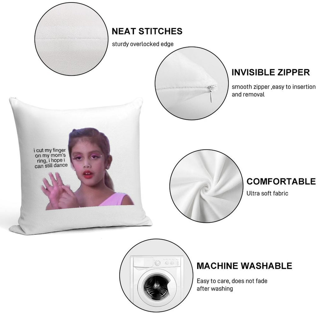 Vivi-Anne Soft Easy Maintenance Throw Pillow