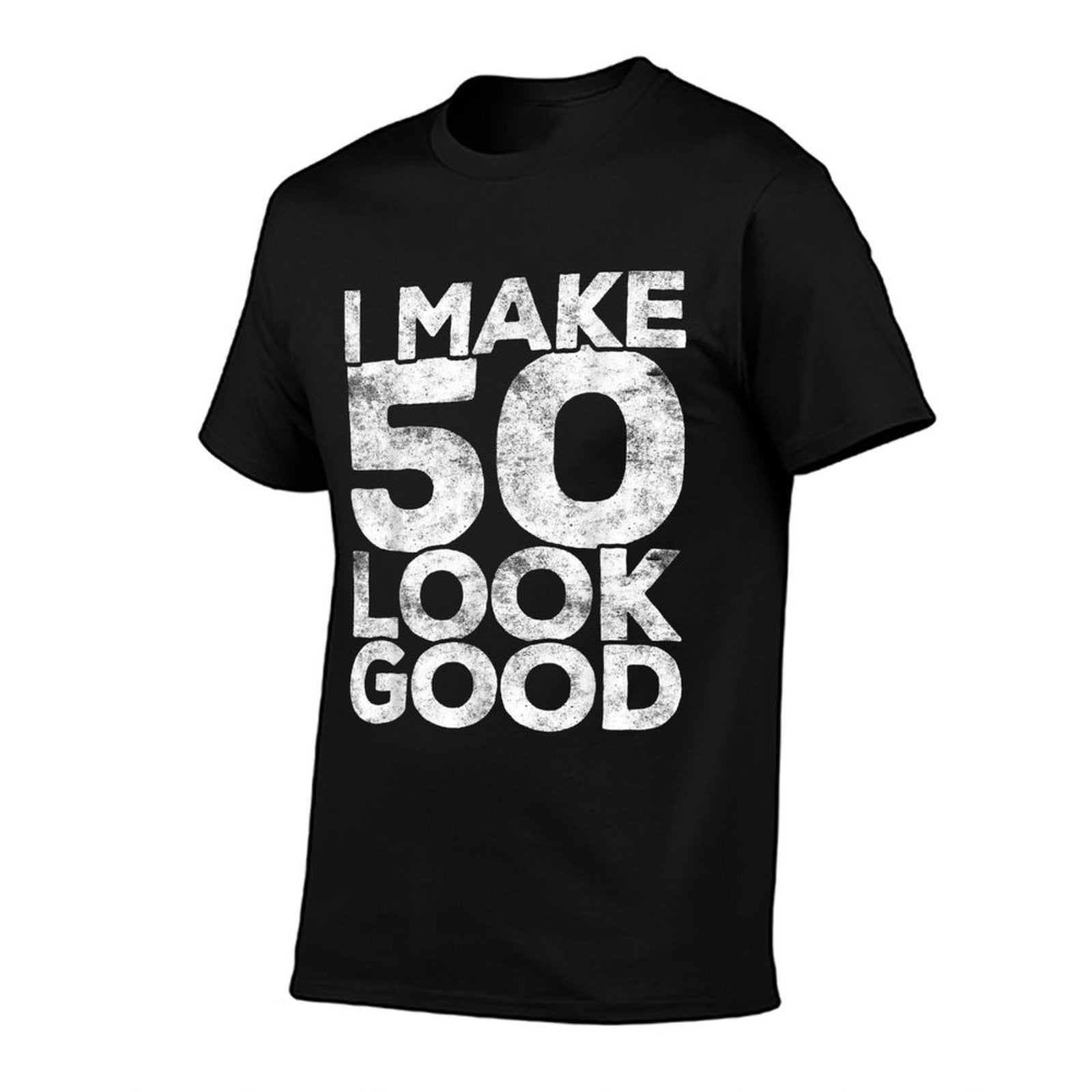 I Make 50 Look Good 50th Birthday  Lightweight T-Shirt