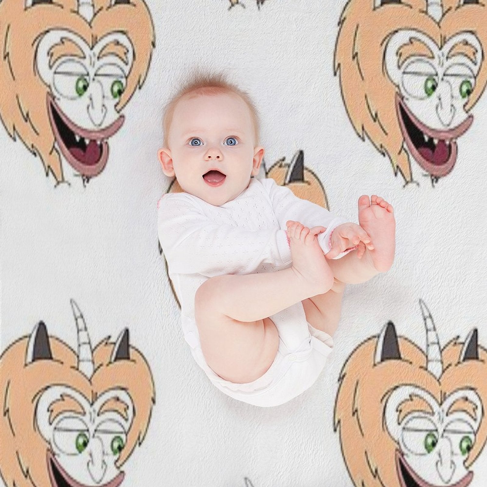 Maurice Hormone Monster - Big Mouth Multi-functional Throw Blanket