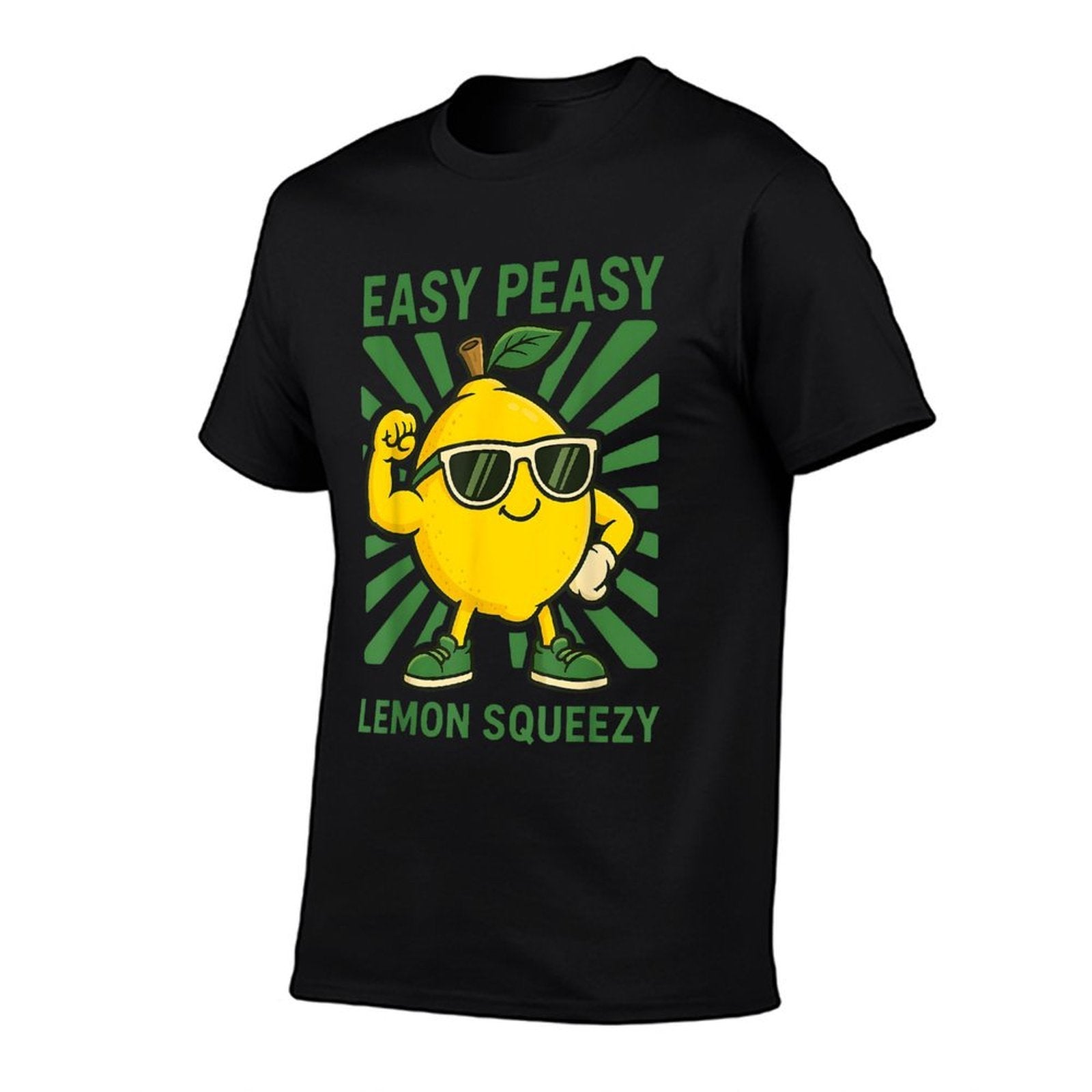 Retro Funny Easy Peasy Lemon Squeezy Gift For Men Women Kids  Stretchy T-Shirt