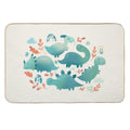 Baby Dinosaurs  Easy To Clean Bath Mat