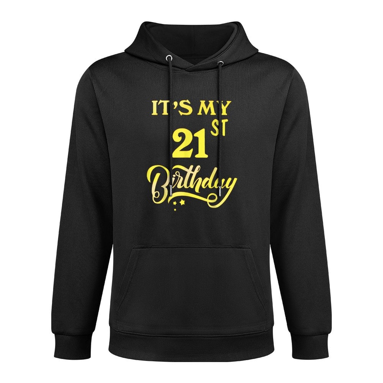 It's My 21st Birthday 21 Years Old 21st Birthday Gift Colorfast Hoodie