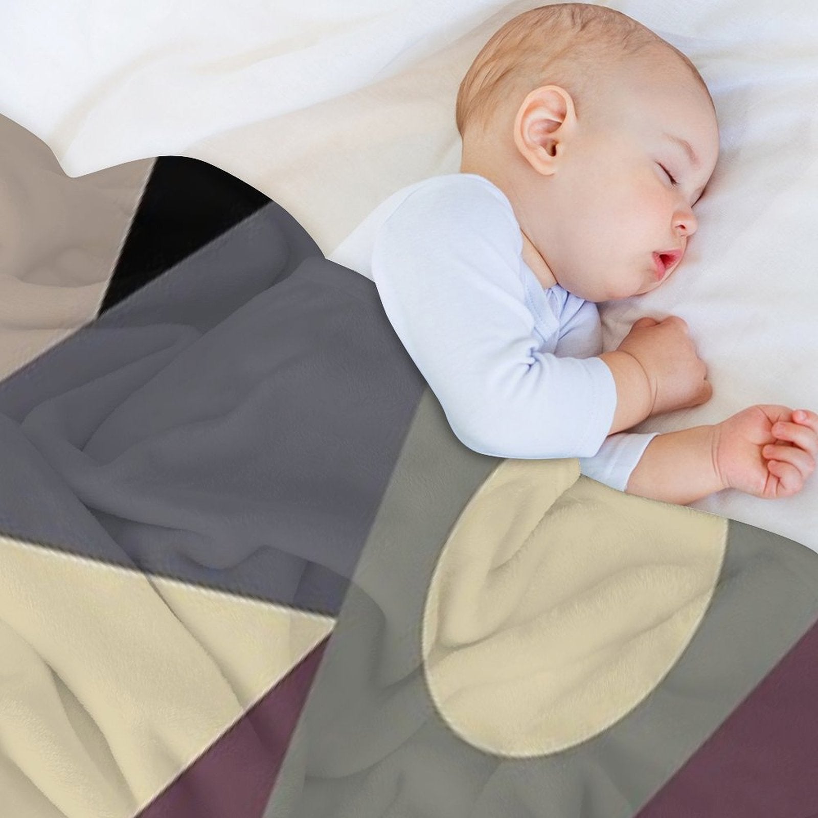 Triangulation I Multi-functional Throw Blanket