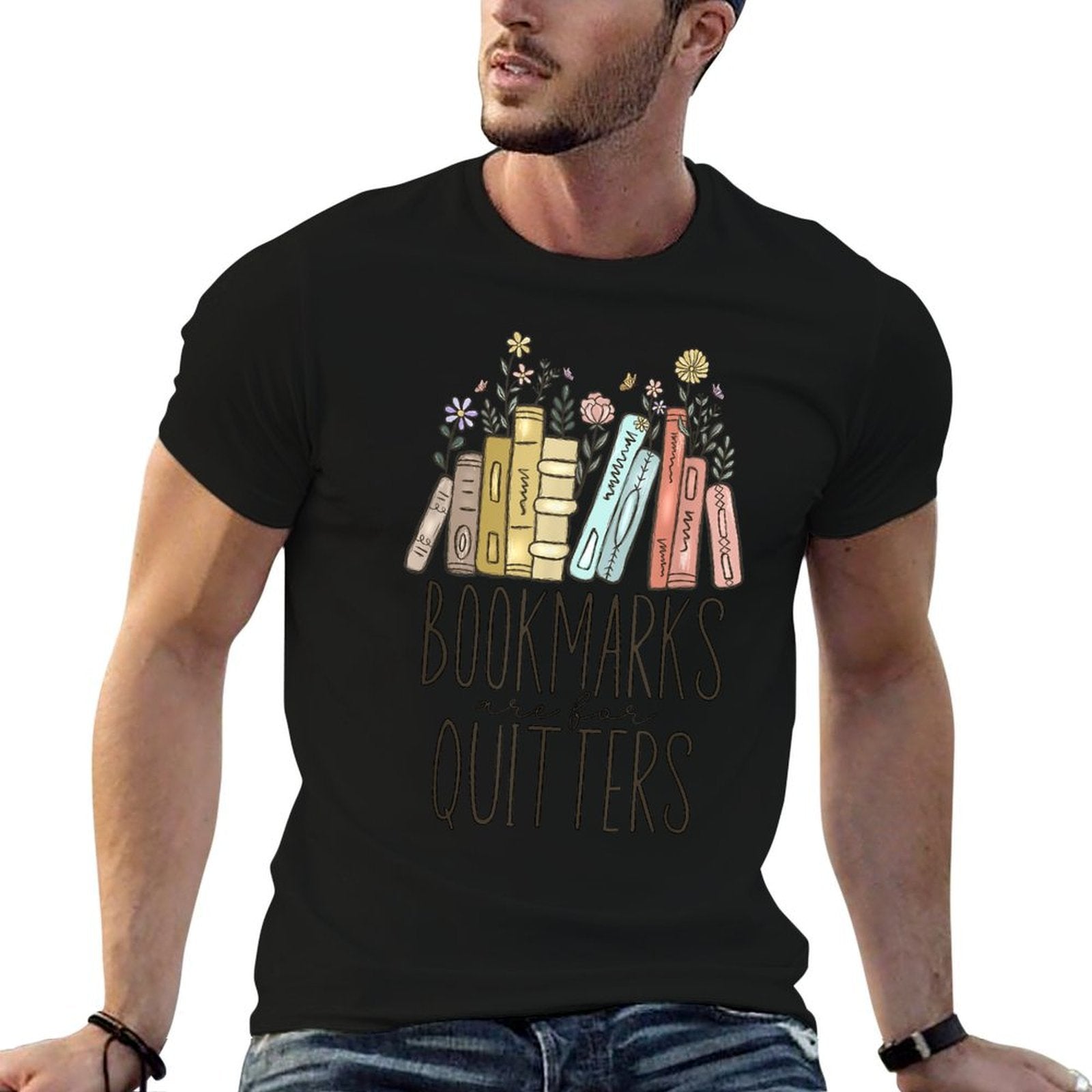Bookmarks Are For Quitters  Trendy Pattern T-Shirt