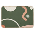 Wild Plants Abstract  Multi-Purpose Bath Mat