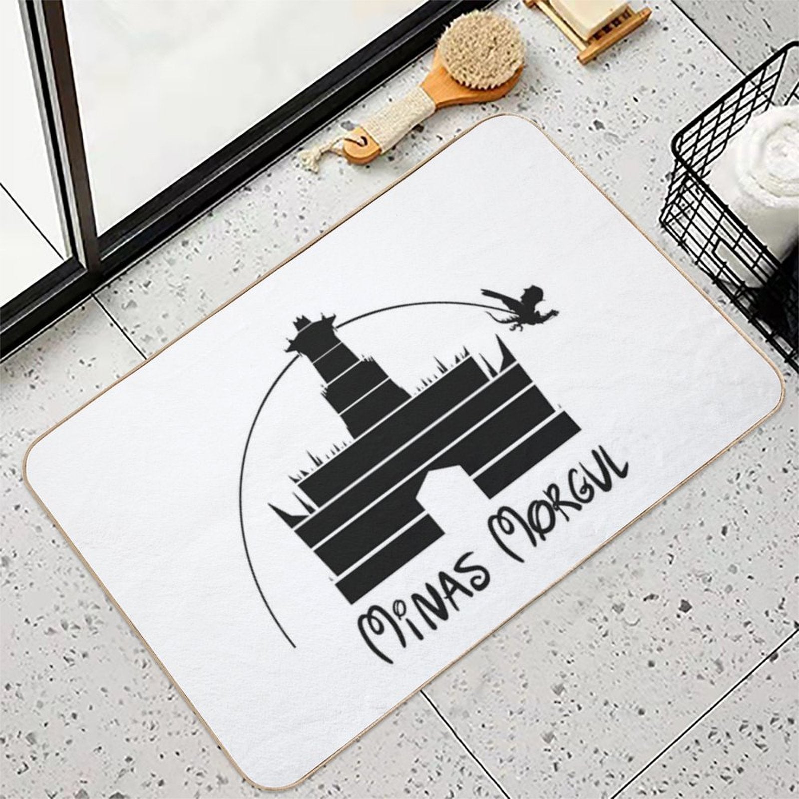 Cinematic Morgul  Long-Lasting Bath Mat