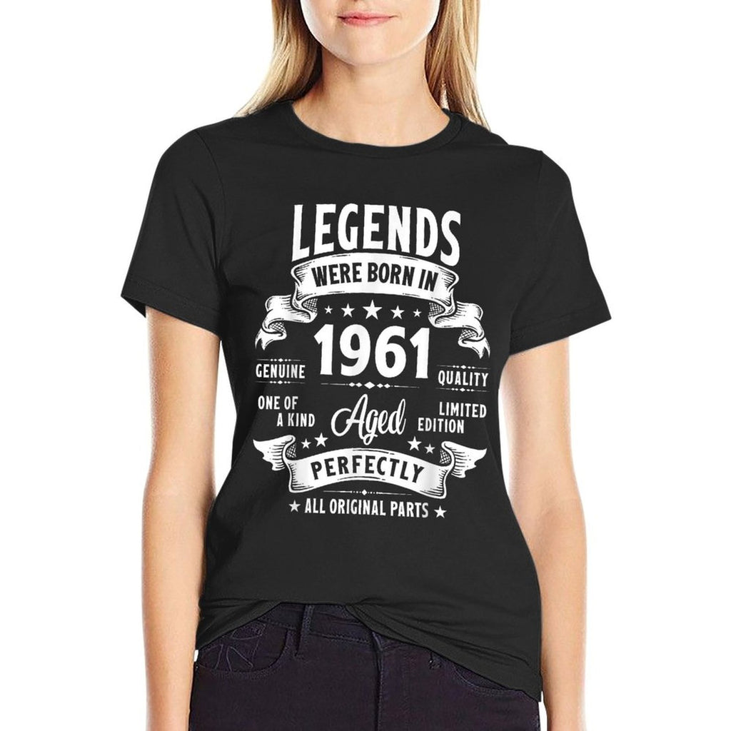 Vintage 1961 64 Year Old Gifts For Men Women 64th Birthday  Breathable T-Shirt