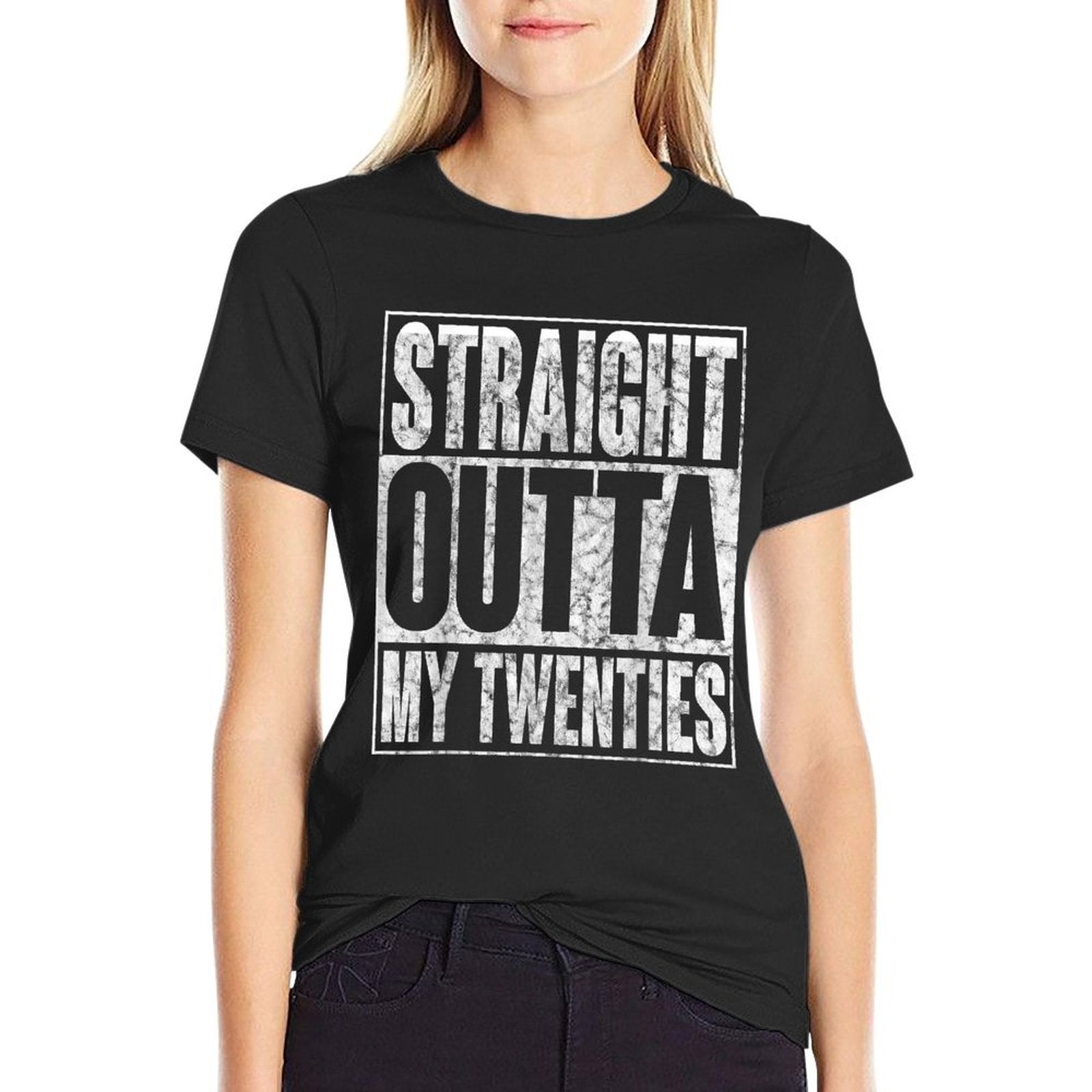 Straight Outta My Twenties Funny 30th Birthday  Breathable T-Shirt