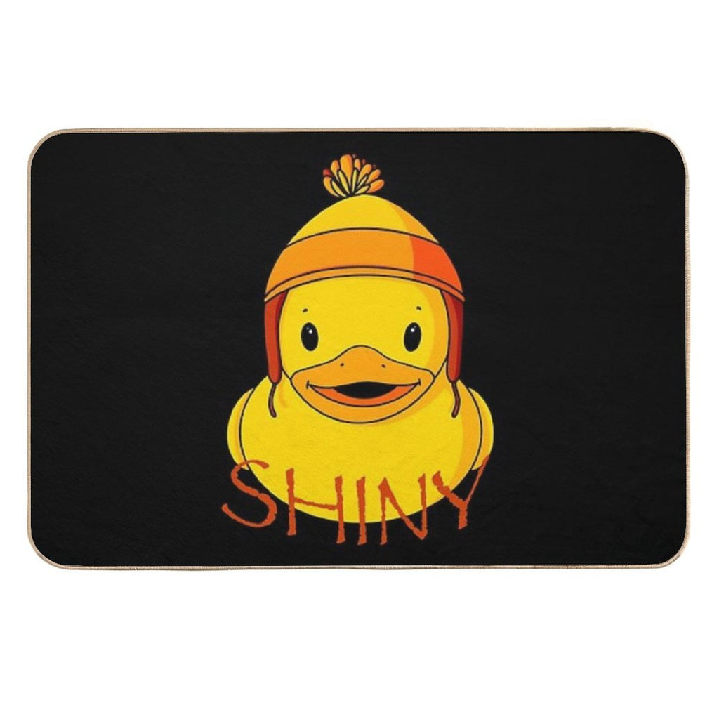 Shiny Rubber Duck  Long-Lasting Bath Mat