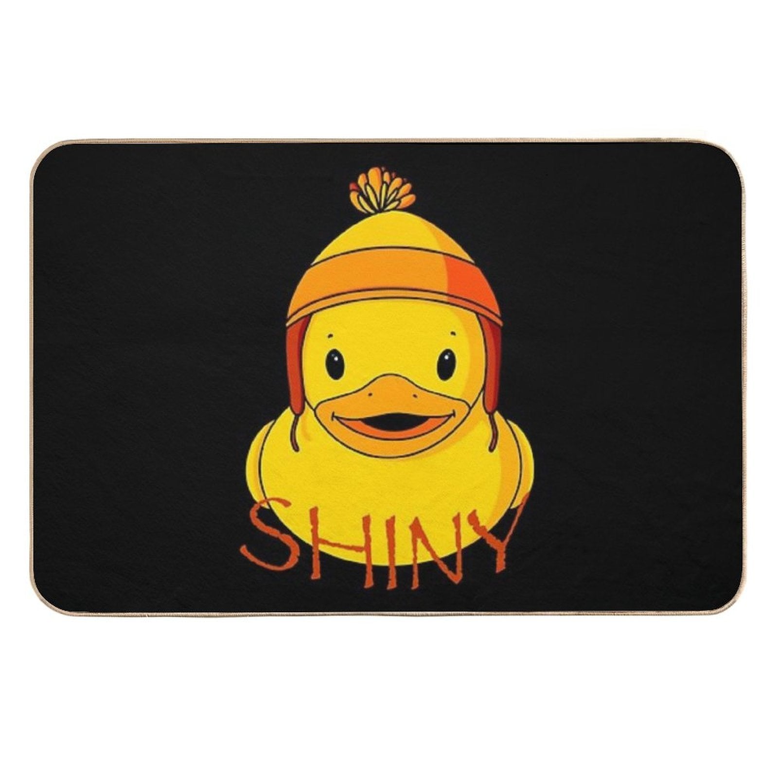 Shiny Rubber Duck  Long-Lasting Bath Mat