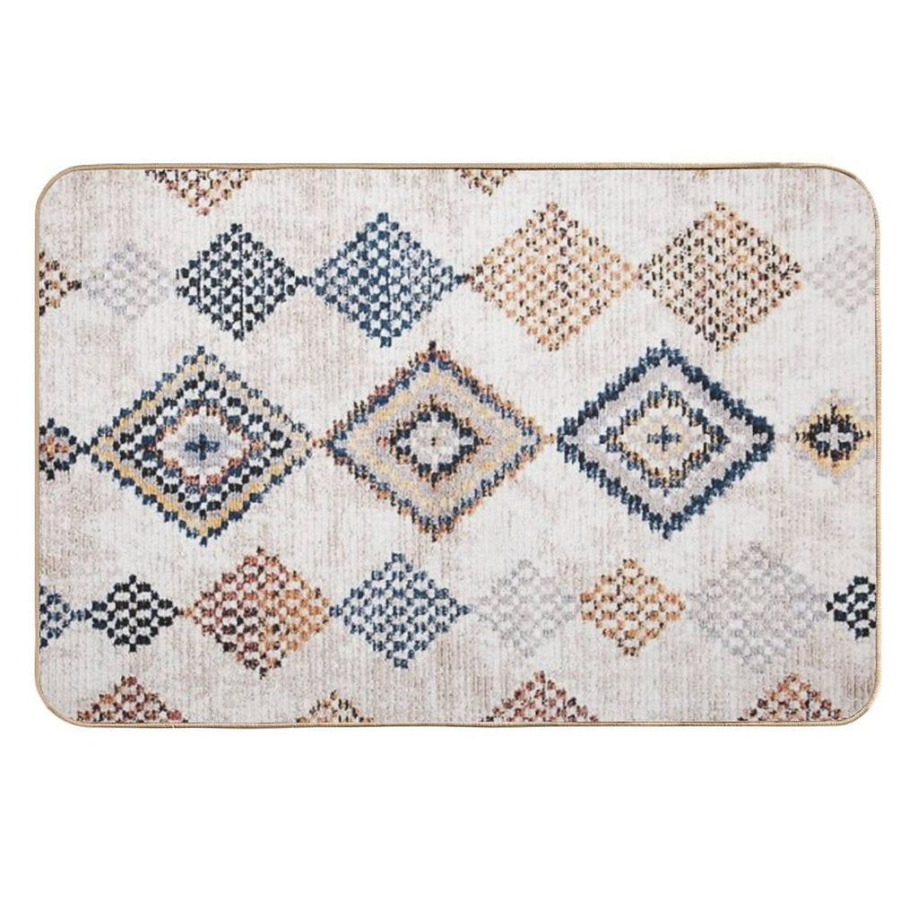 Moroccan Berber Rug Artwork  Toxin-Free Bath Mat