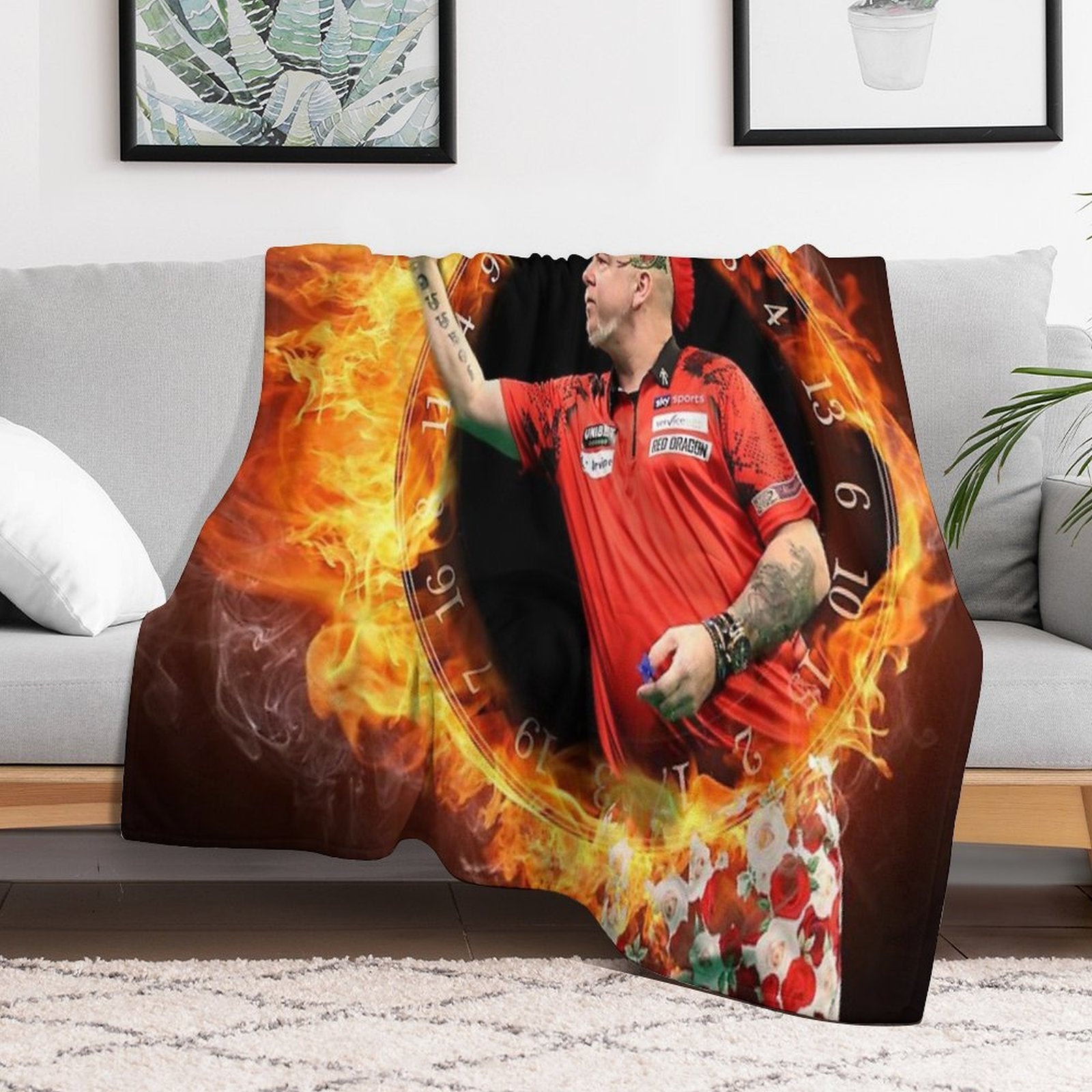 Peter Wright Anti-pilling Throw Blanket