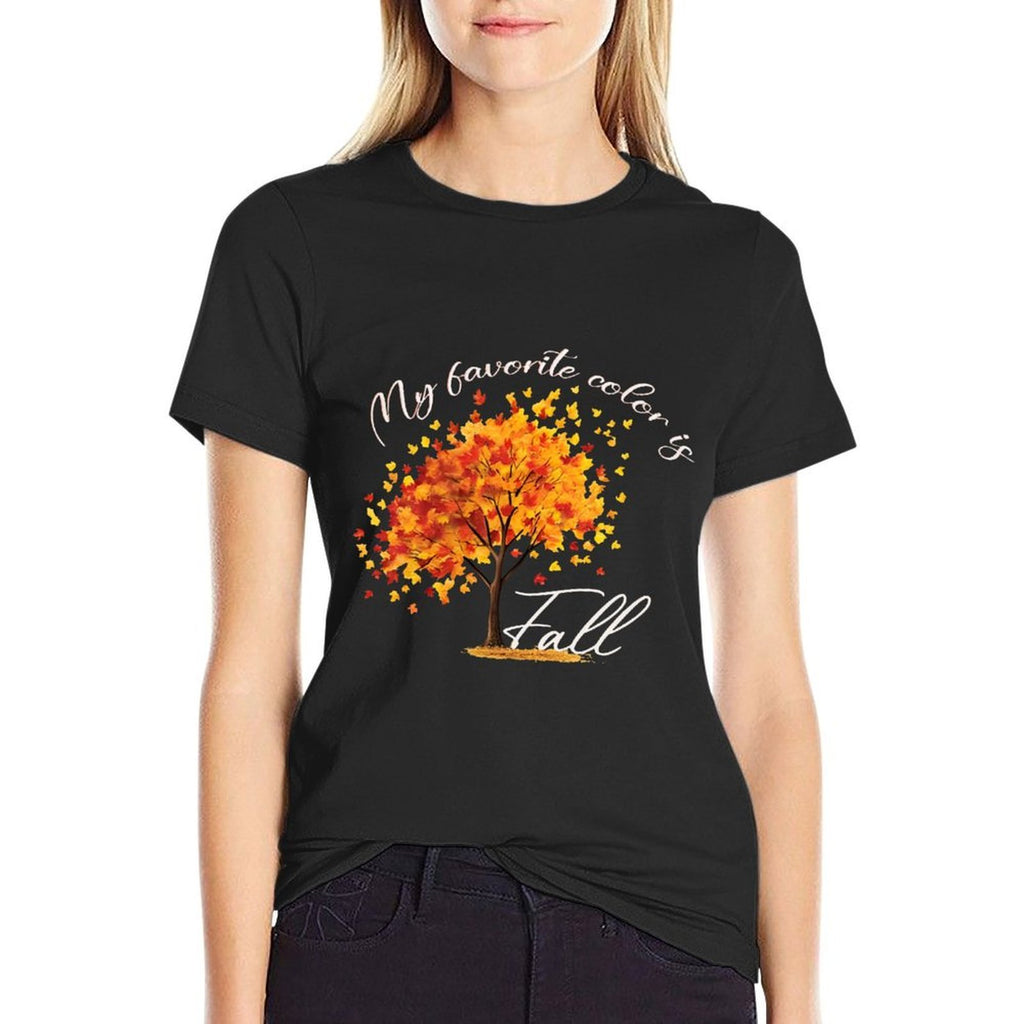 My Favorite Color Is Fall Sweatshirt  Slim-fit Cut T-Shirt