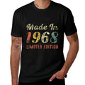 50th Birthday Gift Vintage Made In 1968  Classic T-Shirt