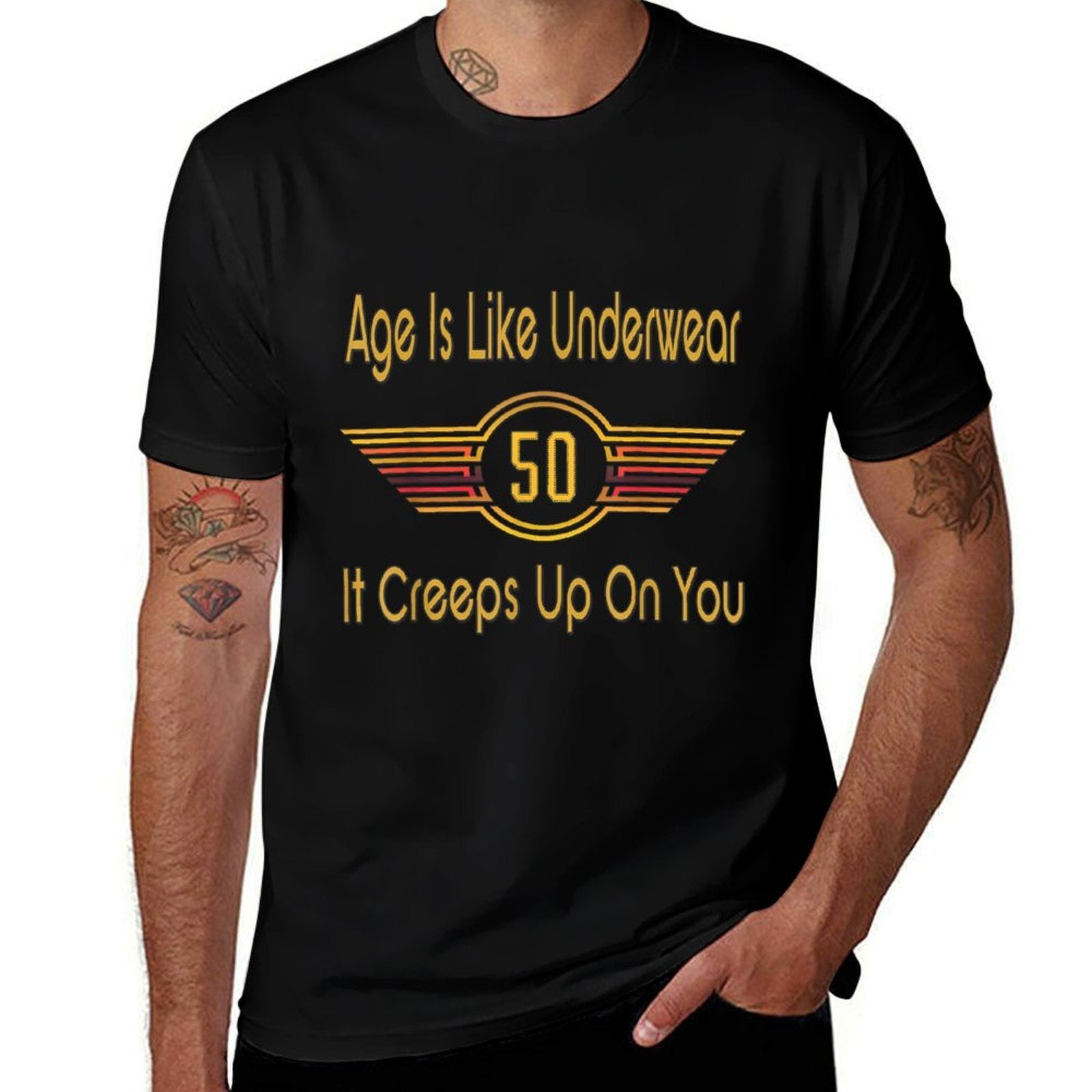 Funny 50th Birthday Party - Fun 50th Birthday Humor  Vintage-inspired T-Shirt